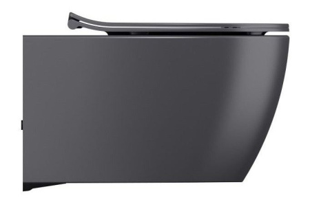 Унитаз ISVEA Sentimenti Neo подвесной 363*510*400 антрацит матовый 10AR02010SV-2C