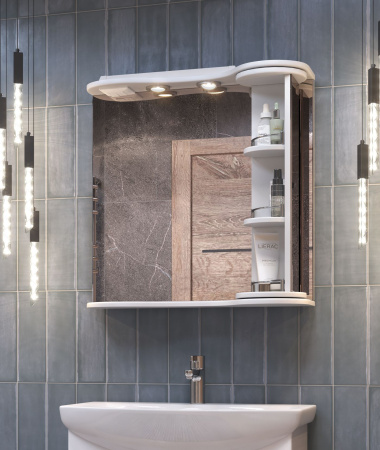 Зеркало со шкафом VIGO Callao zsh.CAL.70.El, 70.6 см