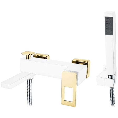 Смеситель для ванны с душем Boheme Q 143-WG