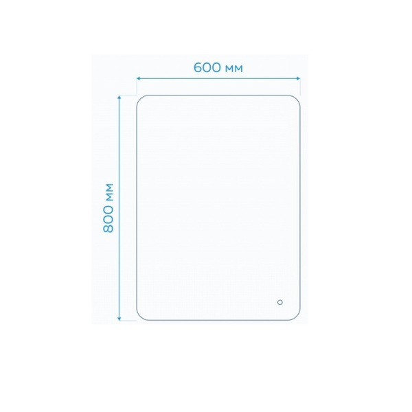 Зеркало Maretti Florenza FL146080P16EL 60x80 см