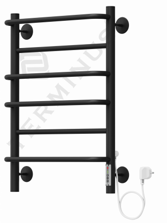 Полотенцесушитель Terminus Евромикс П8 500x850 черный
