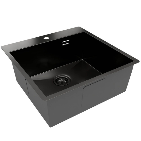Кухонная мойка Reflexion Iseo RX2250BL оружейная сталь