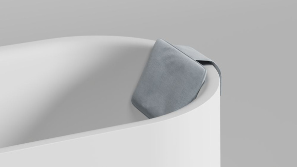 Подушка для ванны Salini Grey 1904201G