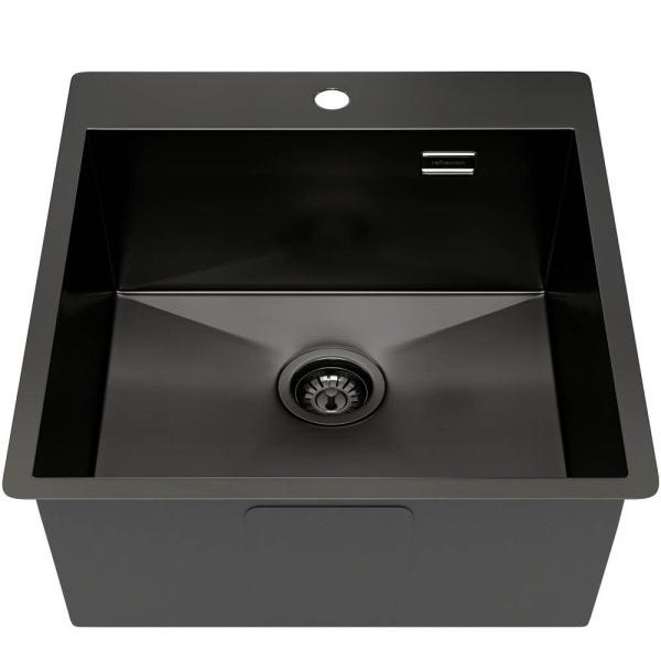 Кухонная мойка Reflexion Iseo RX2246BL оружейная сталь