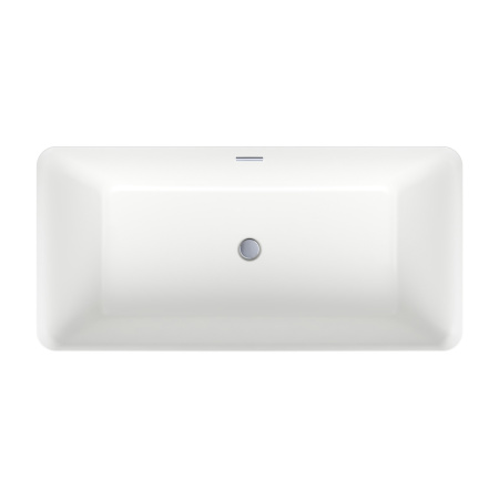 Акриловая ванна в наборе 4 в 1: отдельностоящая ванна, ножки, экран, слив-перелив Wellsee DeSire 231501001