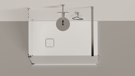 Душевой поддон Salini OASI PLUS 1000-1200x800-1000 Белый 120422MN