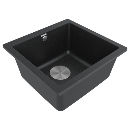 Мойка Paulmark GERA 50 PM104546-BL 460х450 ммх200 мм, IT-GRANIT, черный