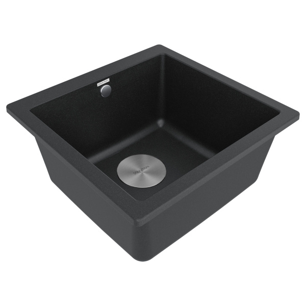 Мойка Paulmark GERA 50 PM104546-BL 460х450 ммх200 мм, IT-GRANIT, черный