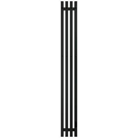 Полотенцесушитель Электрич. с/т GROIS Quartet GR-125 180х1500 П3 RAL 9005 R черный матовый