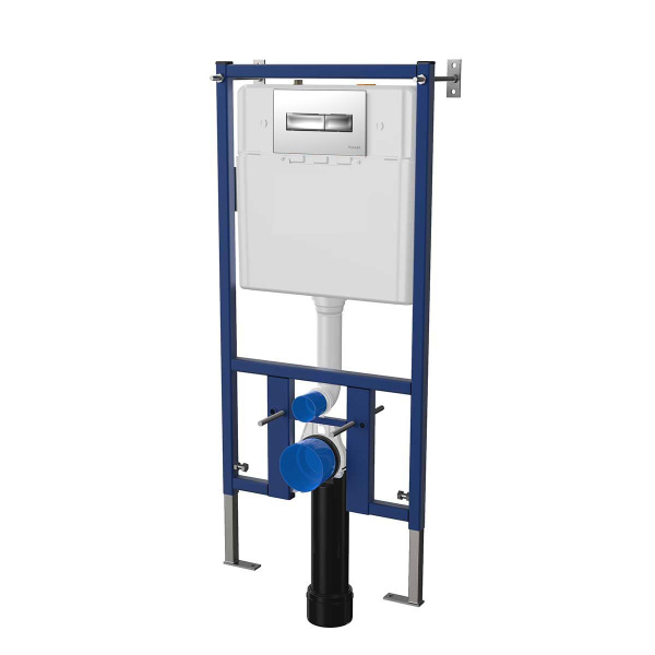 Инсталляция для подвесного унитаза Vincea VIS-450, 510х1000, цвет сине-белый