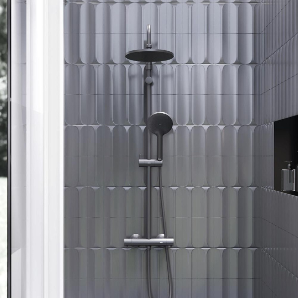 Душевая система AM.PM 977800300 Jupiter с термостатом