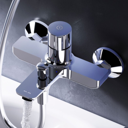 F85A10500_xxx X-Joy, TouchReel Смеситель для ванны и душа AM.PM, хром