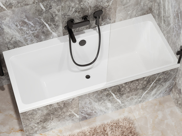 Ванна Юлия ВЮ-1700, Белый, Т