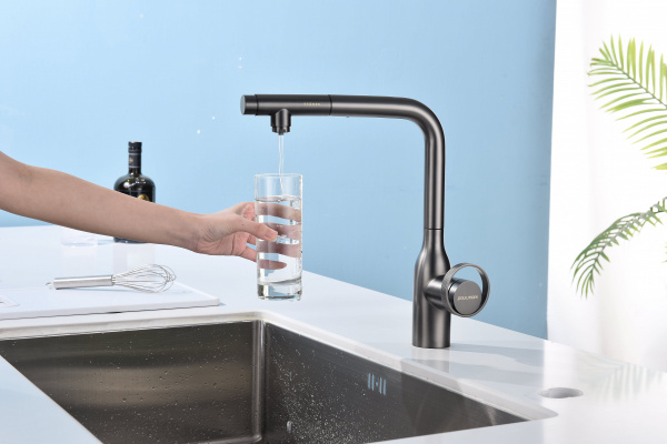 Смеситель для кухни Paulmark URBAN Ur213104-B, беретта