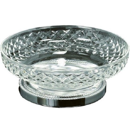 Мыльница Boheme Murano Cristal 10204 Хром