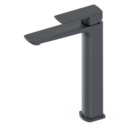 Смеситель для раковины высокий WONZON & WOGHAND, Темный графит (WW-88239003-BGM)