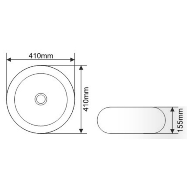 Раковина MELANA MLN-5004