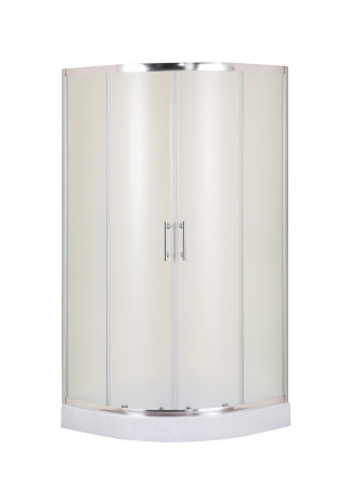 Душевой уголок Taliente TA-09091-1MP 90х90 стекло рифленое 6 мм