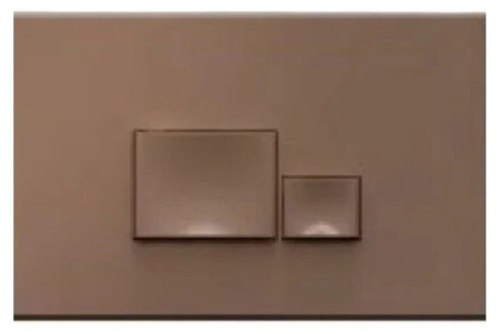 Клавиша смыва ISVEA Axis Piazza для унитаза  246*26*164  коричневый 54MJ0105I