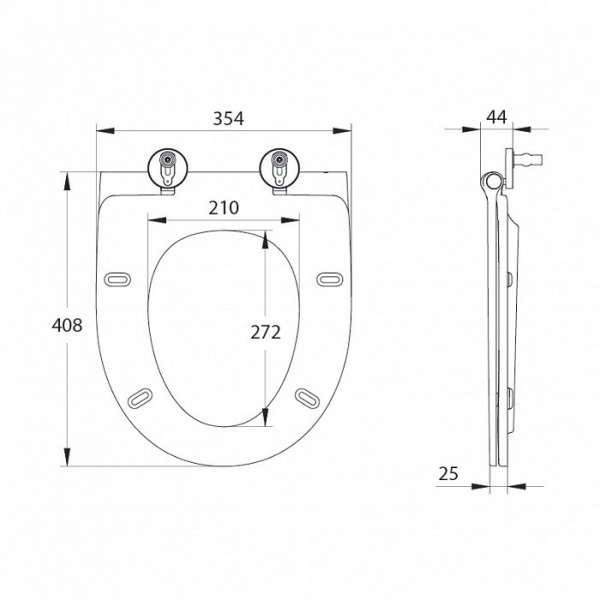 Сидение c крышкой IDDIS Soft Close Easy Fix 003DPSEi31