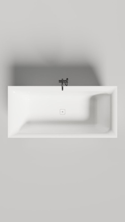 Ванна отдельностоящая Salini ARIA 190х90, S-Sense, глянцевый белый 1051101G