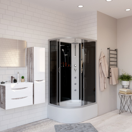 Душевая кабина Niagara Classic NG-2308-14F (90х90х215) высокий поддон(40см),стекло матовое