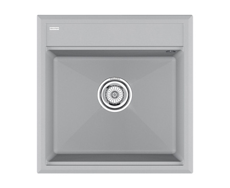 Мойка Paulmark STEPIA 50 PM115051-GRS 510х500х190 мм, IT-GRANIT, серый дым