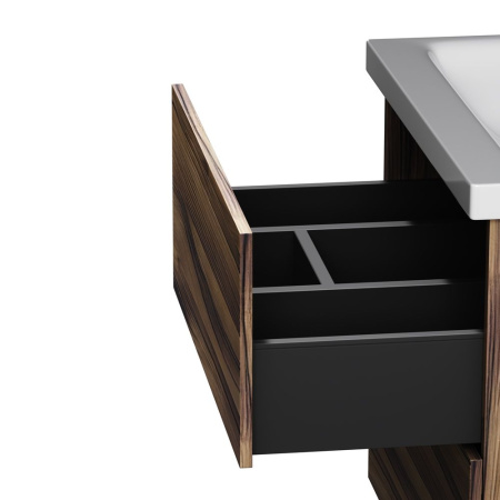 M90FHX0602HF Gem База под раковину AM.PM, подвесная, 60 см, 2 ящика, орех