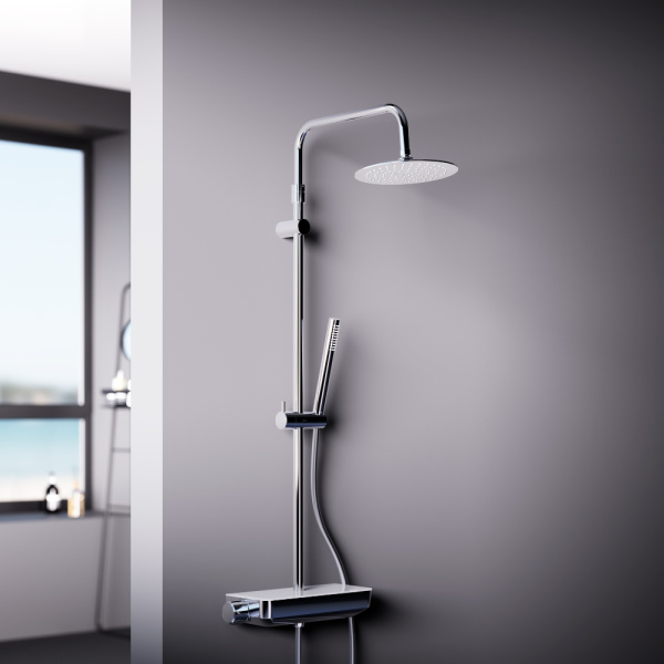 Душевая система AM.PM 936750000 Scandinavian Pure с термостатом
