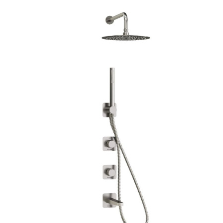 A6451.297.298.097.121.275.100.276 Встраиваемый комплект для ванны WasserKRAFT с верхней душевой насадкой, лейкой