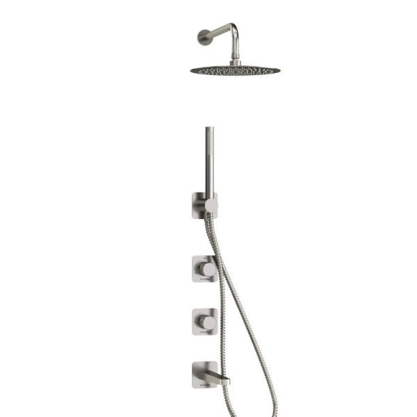 A6451.297.298.097.121.275.100.276 Встраиваемый комплект для ванны WasserKRAFT с верхней душевой насадкой, лейкой