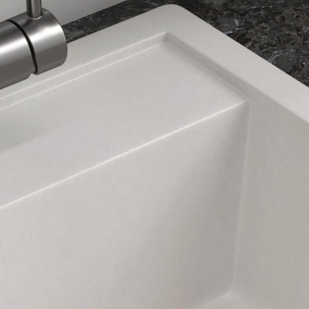 Смеситель Reflexion Lago RX9904BL для кухни с вытяжным изливом, оружейная сталь