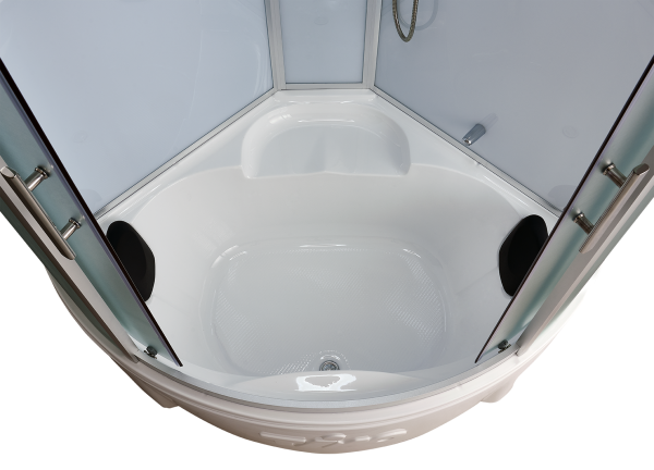 Душевая кабина Timo Standart Т-6625 Silver F  (120*120*220), турецкая баня хамам