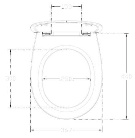 Сиденье для унитаза ISVEA Sentimenti Neo ШГ 367*440 слоновая кость матовый 40D40532I-S