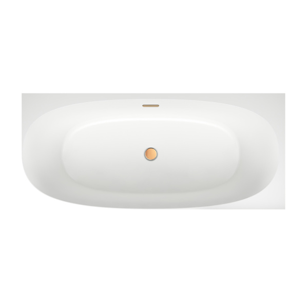 Акриловая ванна в наборе 4 в 1: пристенная ванна (правый разворот), каркас, экран, слив-перелив Wellsee Belle Spa 2.0 235806004