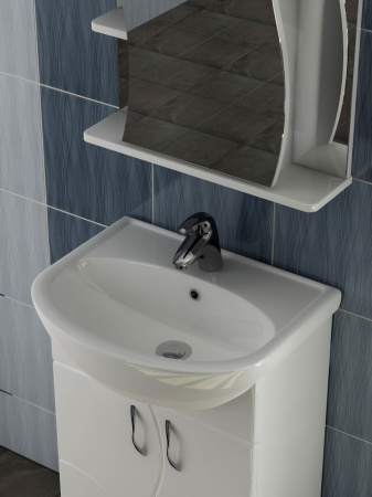 Тумба под раковину напольная VIGO Alessandro tn.ALE.UYU.55.2D, 55 см