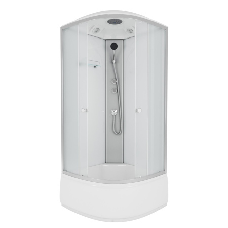 Душевая кабина Niagara Eco E80/40/MT (80х80х215) высокий поддон(40см),стекло матовое,4 места