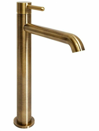 Смеситель для раковины Высокий Hansberge H2031 Бронза