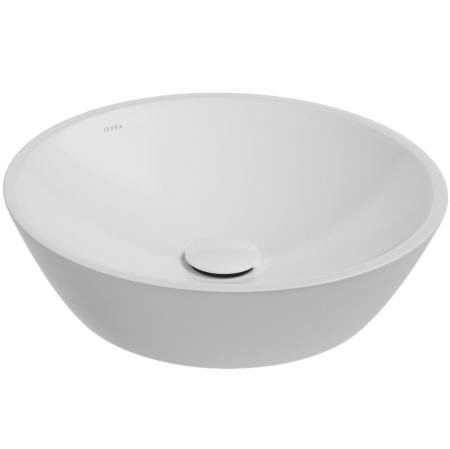 Раковина ISVEA SistemaY Soft накладная 450*450*120 цвет белый 10SY66045SV