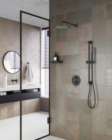 Встраиваемая душевая система TIMO Saona SX-2309/03SM, черный