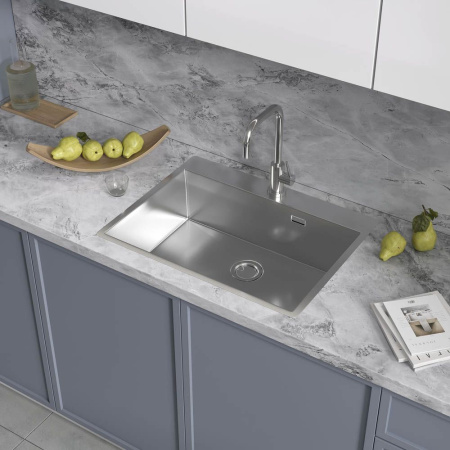Кухонная мойка Reflexion Iseo RX2265SS полированная сталь