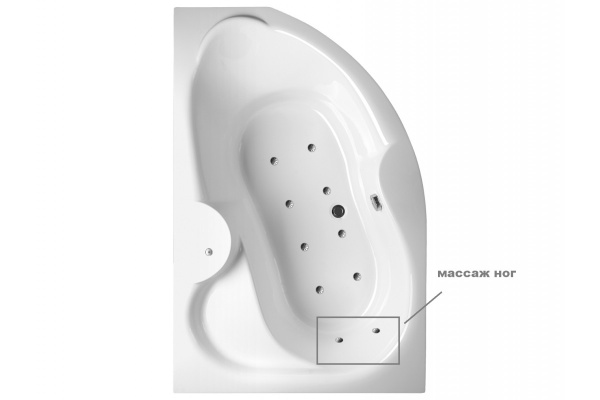 Опция ГМ Массаж ног ( 2 форсунки)