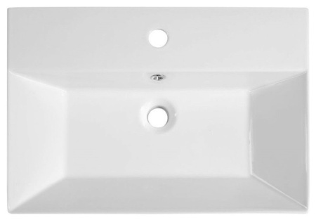 Раковина ISVEA SistemaZ Frame накладная 600*420*132 1 цвет белый матовый 10SF50060SV-2L