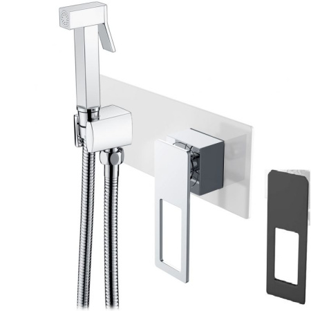 Гигиенический душ Boheme Q 147-WB со смесителем, с внутренней частью