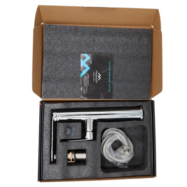 Смеситель для раковины FASHUN A8985, хром