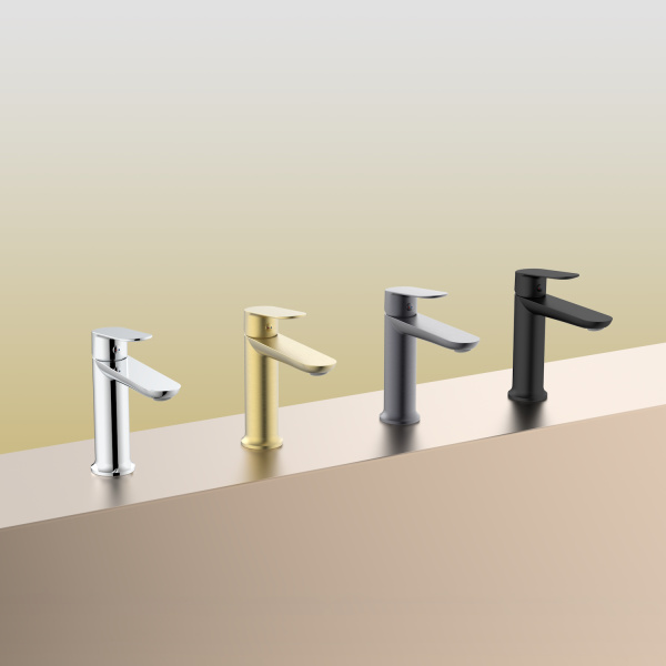 Смеситель для раковины Splenka S41.10.06, черный