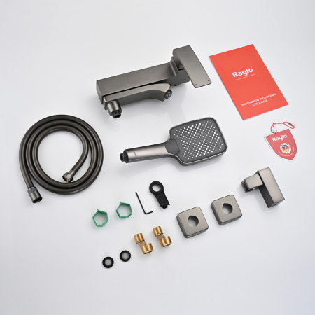 Смеситель для ванны Raglo R01.30.09, графит