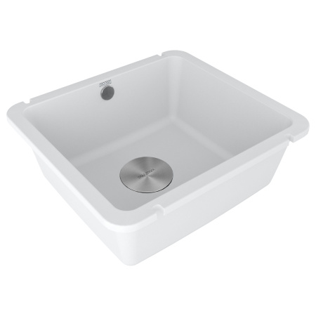 Мойка Paulmark UNTER 50 PM204543-WH 435х455х185 мм, IT-GRANIT, белый