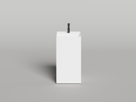 Раковина напольная Salini ARMONIA SQUARE TOP 01 без отверстия под смеситель покраска по RAL полностью, 130521TMF