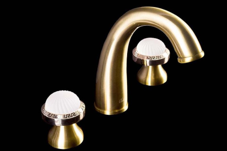 Смеситель для раковины Boheme Satine 317-ST Бронза